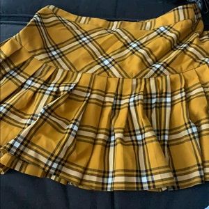 Clueless inspired pleated skirt